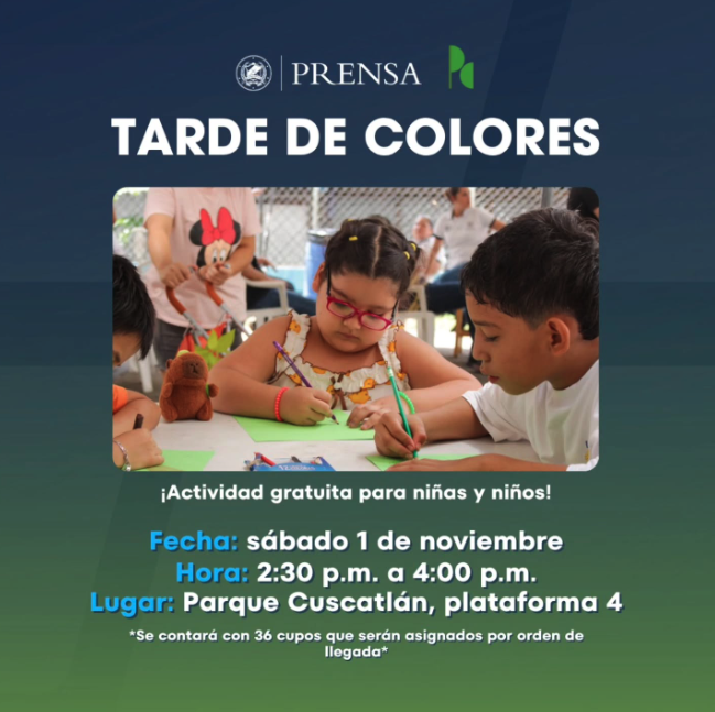 🎨 ¡Tarde de Colores en Parque Cuscatlán! 🌈