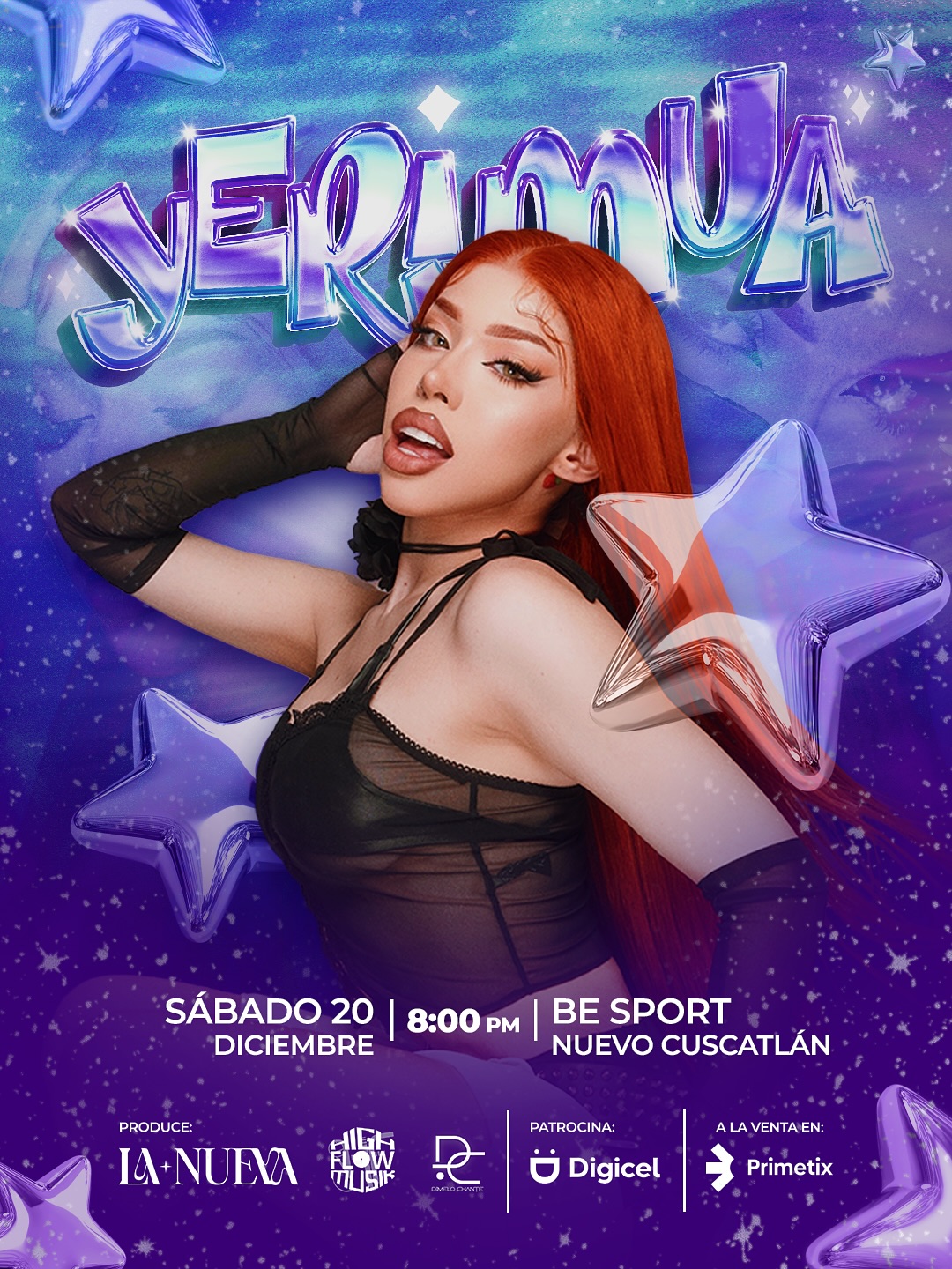 image of Concierto De Yeri Mua En El Salvador 2025