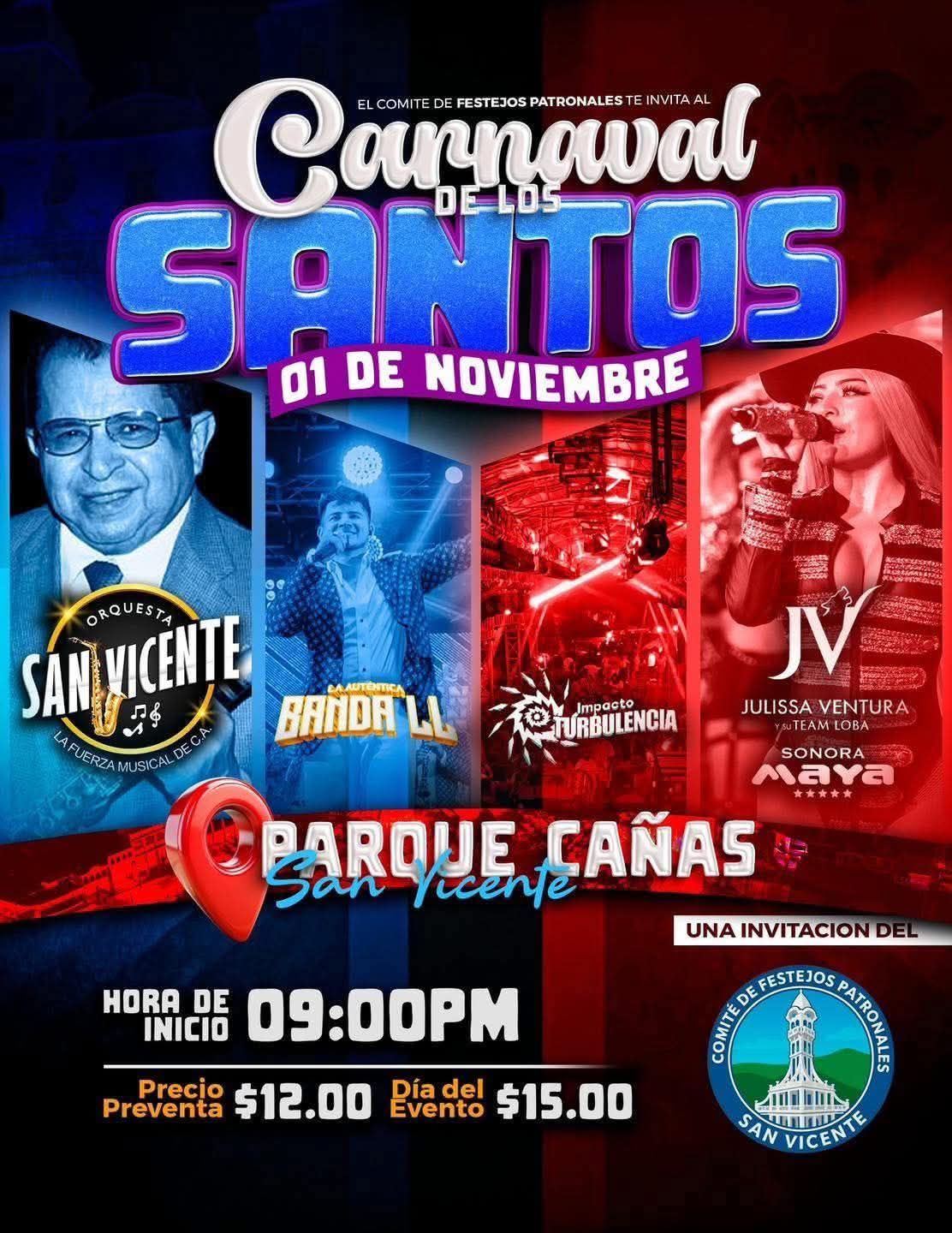 Carnaval De Los Santos En San Vicente