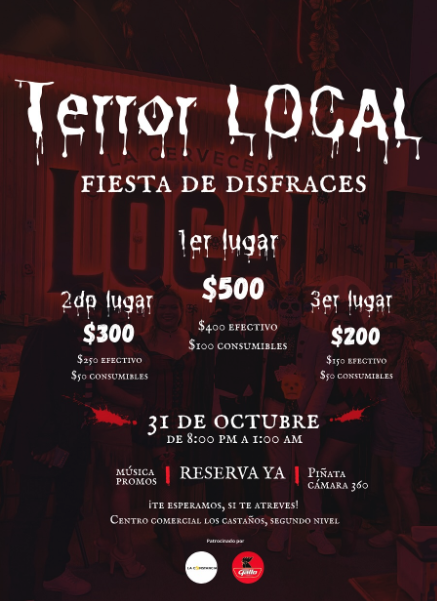 FIESTA TERROR LOCAL