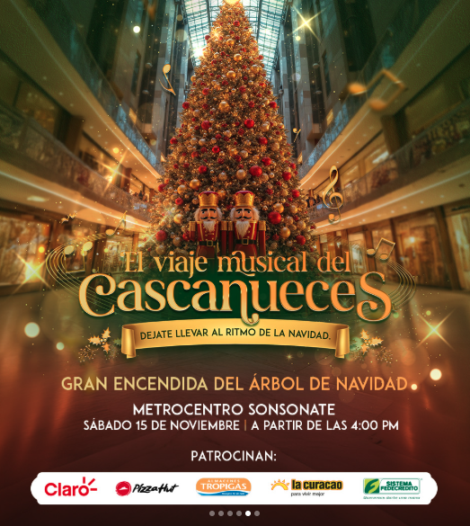 GRAN ENCENDIDA DEL ÁRBOL DE NAVIDAD