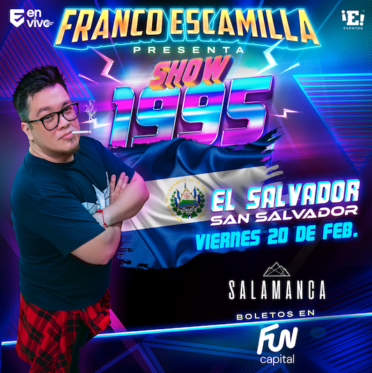 Franco Escamilla en El Salvador Show 1995