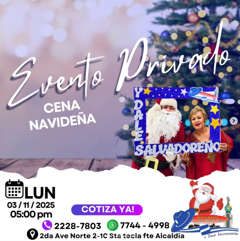 🎄✨ Cena Navideña Privada ✨🎄