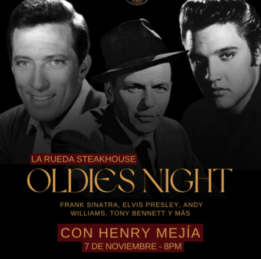 🎙️ ¡Noche de clásicos en La Rueda Steakhouse! 🎶