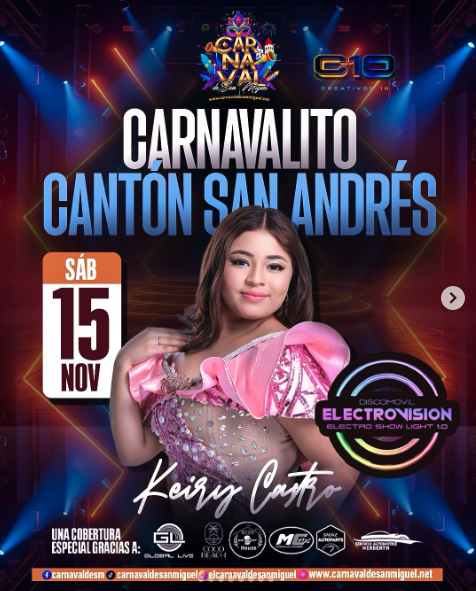 CARNAVALITO CANTÓN SAN ANDRÉS