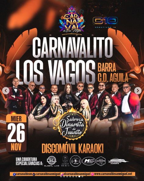 Carnavalito Los Vagos Barra C.D Aguila