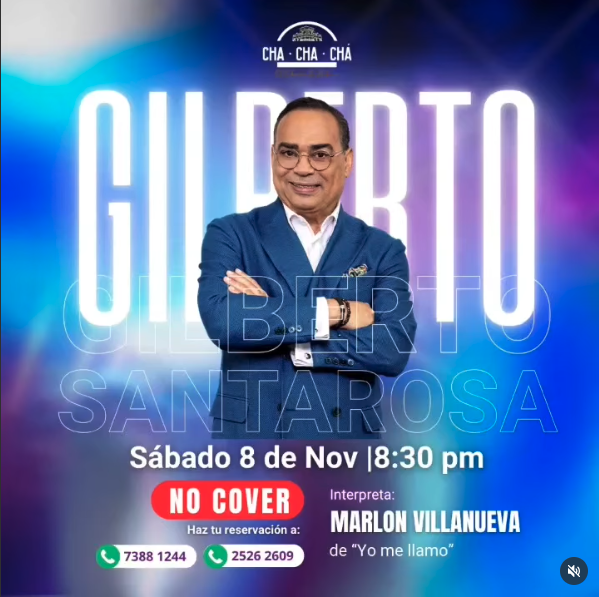 Especial Gilberto Santa Rosa En El Centro 