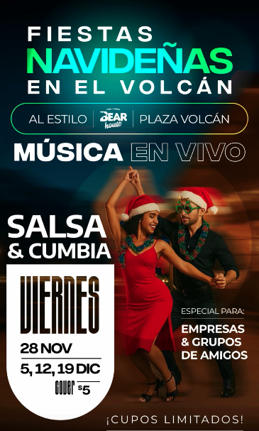 🎄 ¡Fiestas Navideñas en el Volcán! 🎶