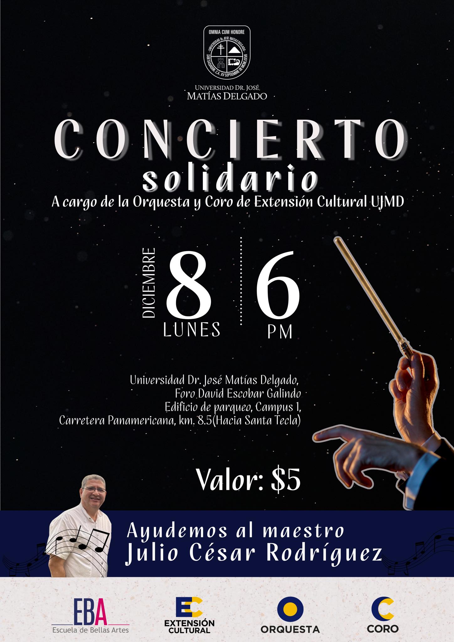 image of 🎶 Concierto Solidario UJMD 🎶
