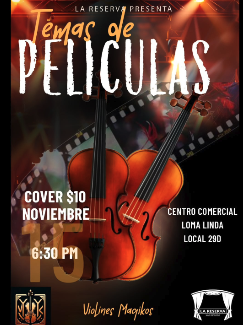 🎬✨ La Reserva presenta: Temas de Películas 🎻🎥