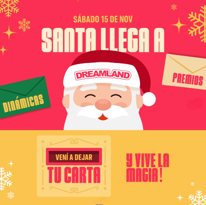 🎅✨ ¡Santa llega a Dreamland! ✨🎅