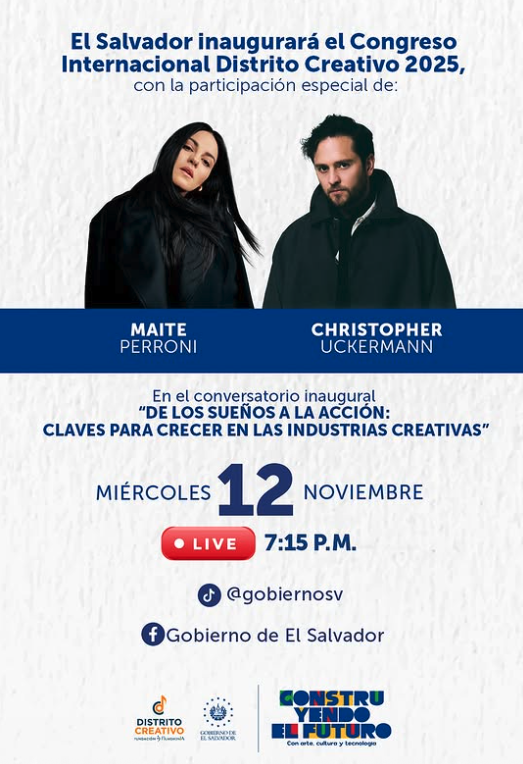 Congreso Internacional Distrito Creativo 2025 🇸🇻✨