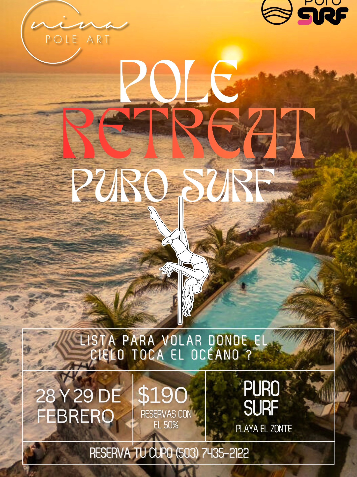 🌴✨ POLE RETREAT EN EL PARAÍSO ✨🌴