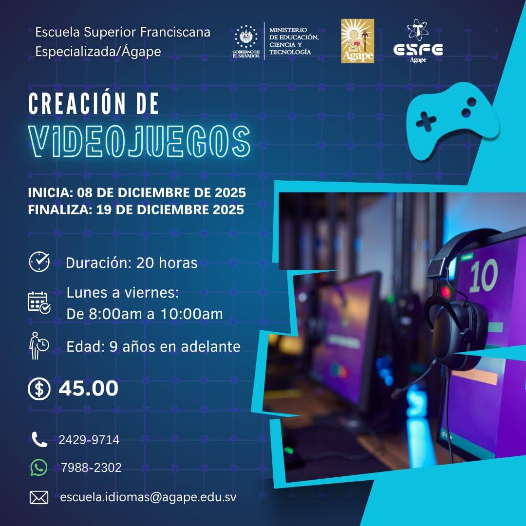 Curso de Creación de Videojuegos!🎮 