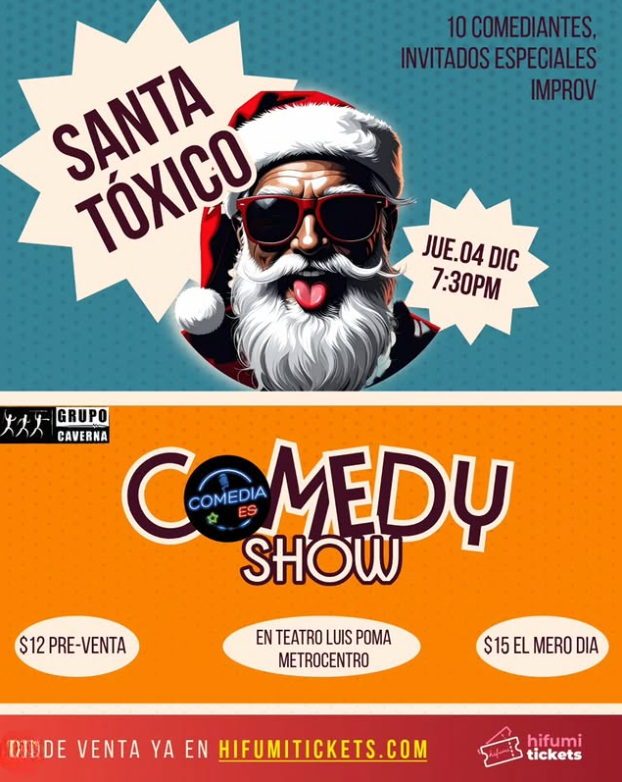 🎅 Santa Tóxico - Comedy SHow 