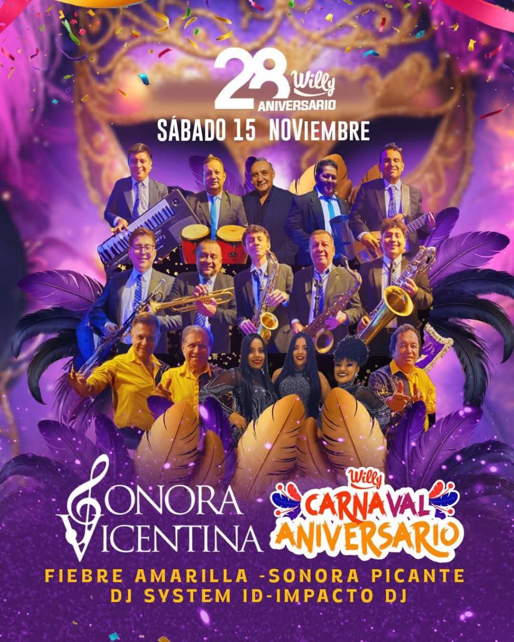 28º aniversario de Willy 