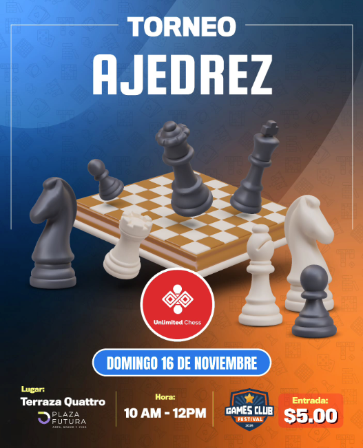 Ajedrez del Games Club Festival