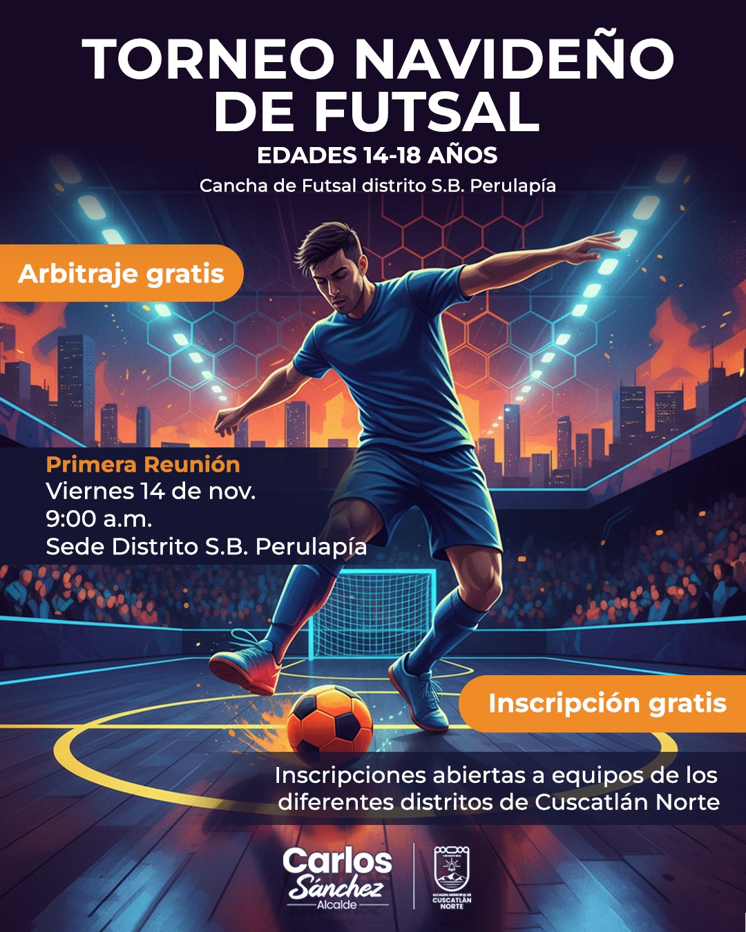 Torneo Navideño de Futsal ⚽🎄