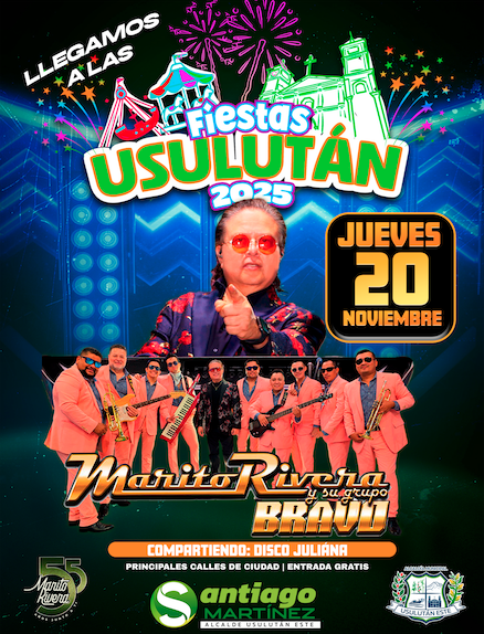 Fiestas Patronales de Usulután 2025 🎉 