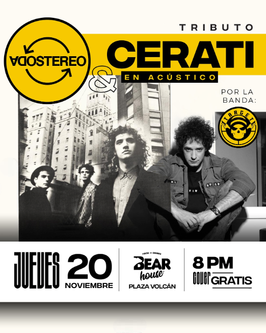 🎶 Tributo en Acústico a Soda Stereo & Cerati 🎶