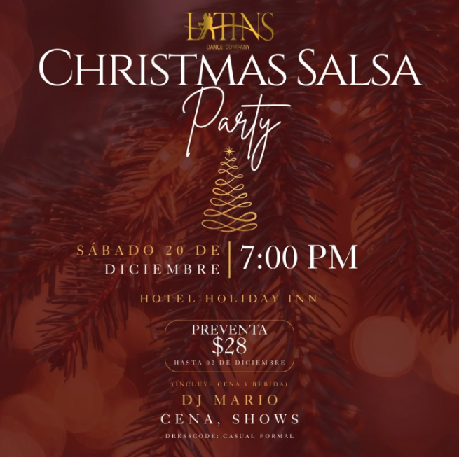 🎄💃 CHRISTMAS SALSA PARTY 💃🎄