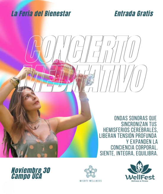 image of 🎶✨ Concierto Meditativo en La Feria del Bienestar ✨🎶