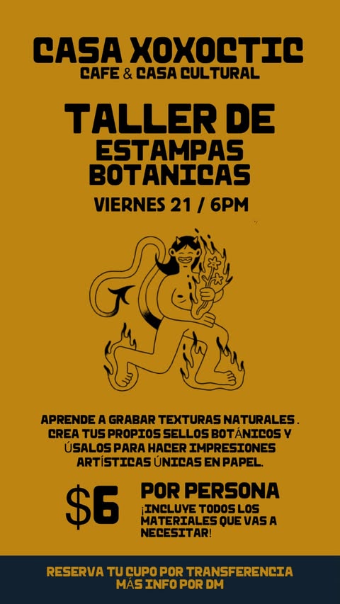 🌿✨ Taller de Estampas Botánicas ✨🌿