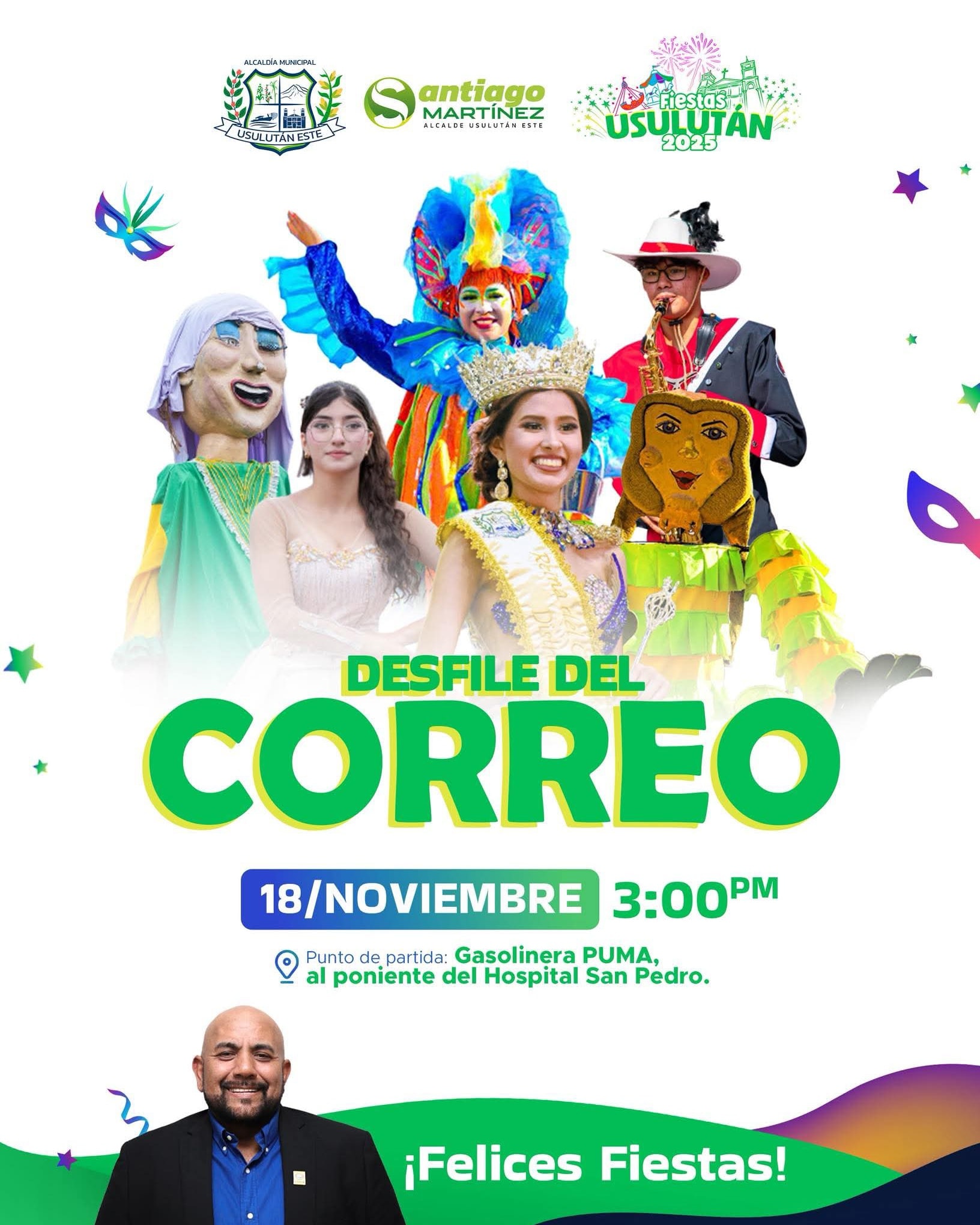 🎉 ¡El Desfile del Correo ya viene! 🎭