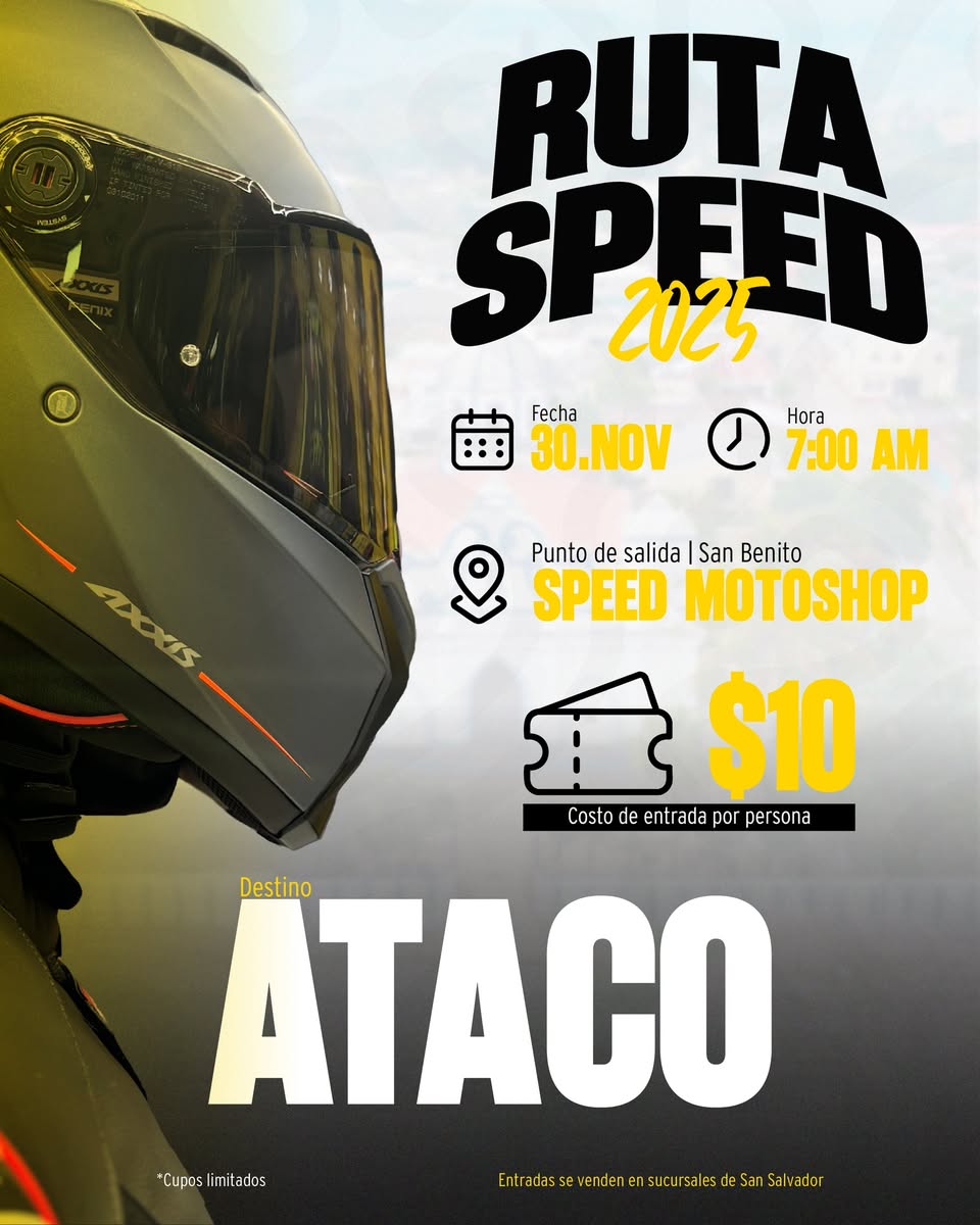🔥RUTA SPEED 2025📢