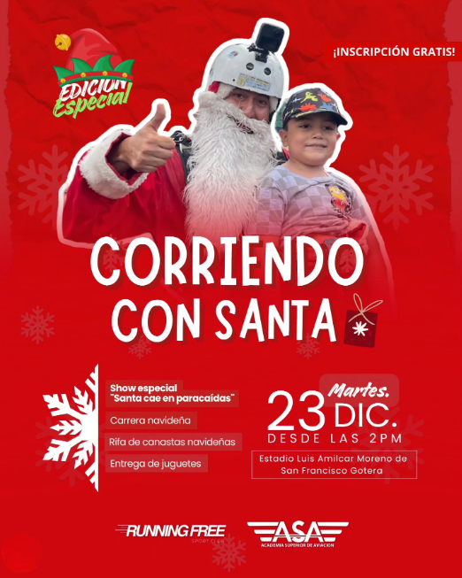 🎅 CORRIENDO CON SANTA