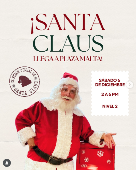 Llegada De Santa Claus En Plaza Malta