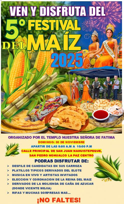 5° Festival del Maíz 2025 🌽🎶