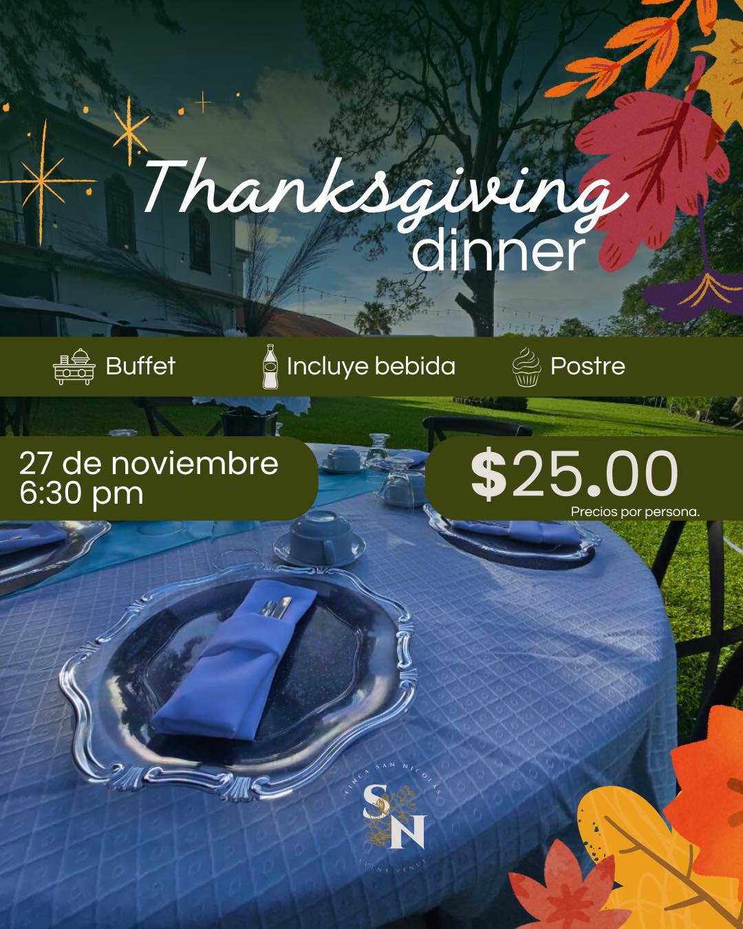 Thanks Givinig Dinner