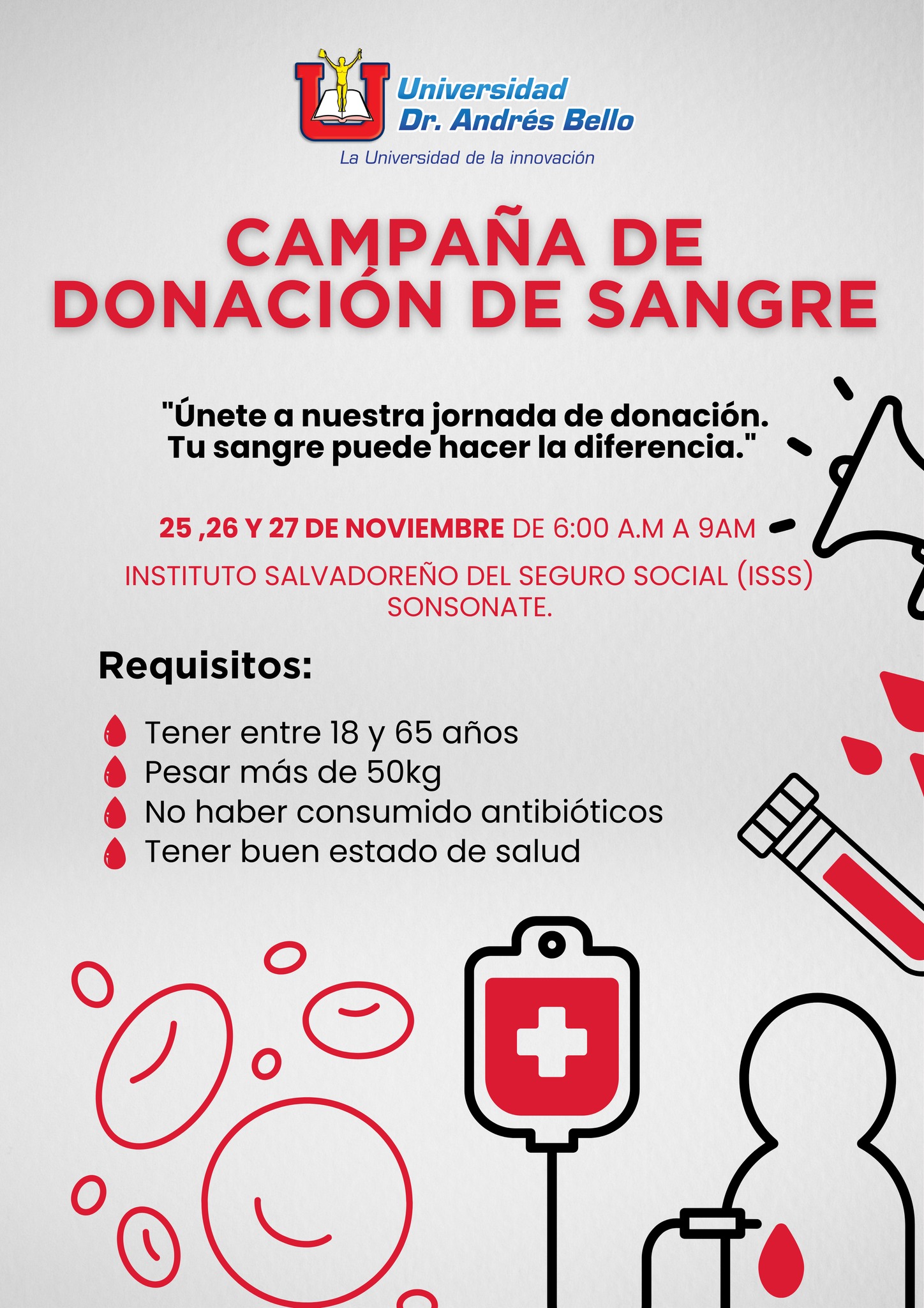CAMPAÑA DE DONACIÓN DE SANGRE