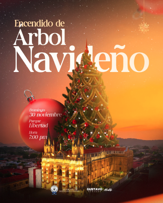 Tradicional Encendido del Árbol Navideño 🎁✨🎄