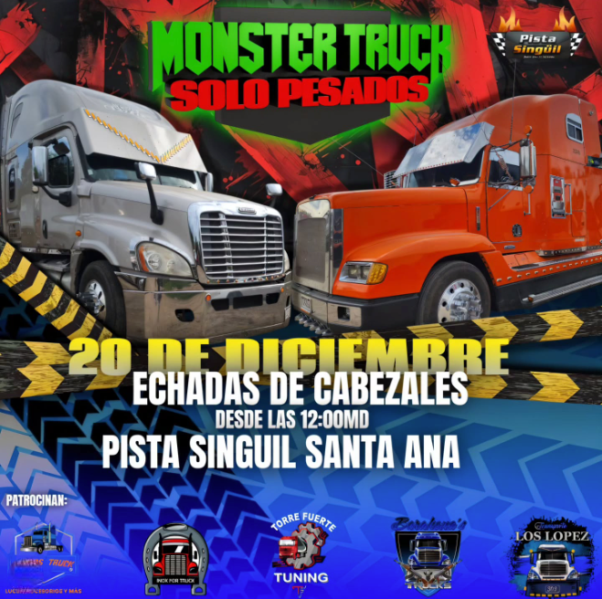 🚛 MONSTER TRUCK SOLO PESADOS 🚛