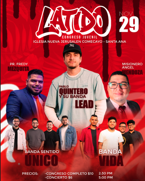 ¡Congreso Juvenil LATIDO! ❤️‍🔥