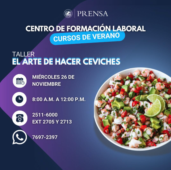 image of TALLER EL ARTE DE HACER CEVICHES
