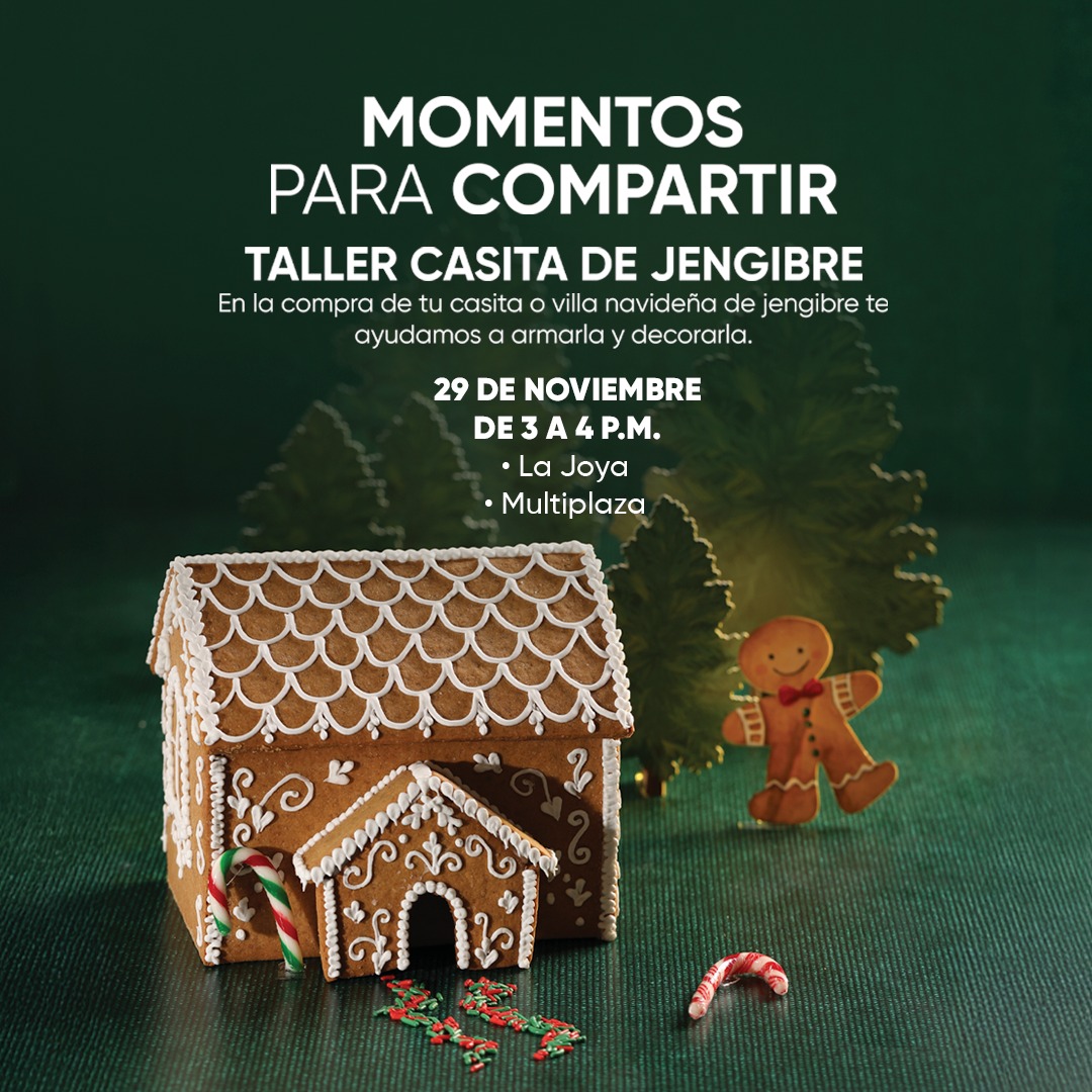 TALLER CASITA DE JENGIBRE