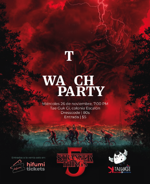 Watch Party De Stranger Things 5