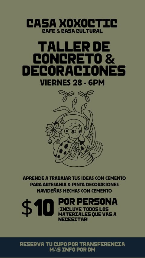 TALLER DE CONCRETO & DECORACIONES