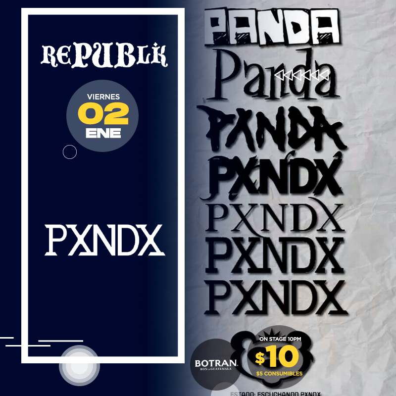 image of 🎸 ¡Tributo a PXNDX en vivo! 🎸