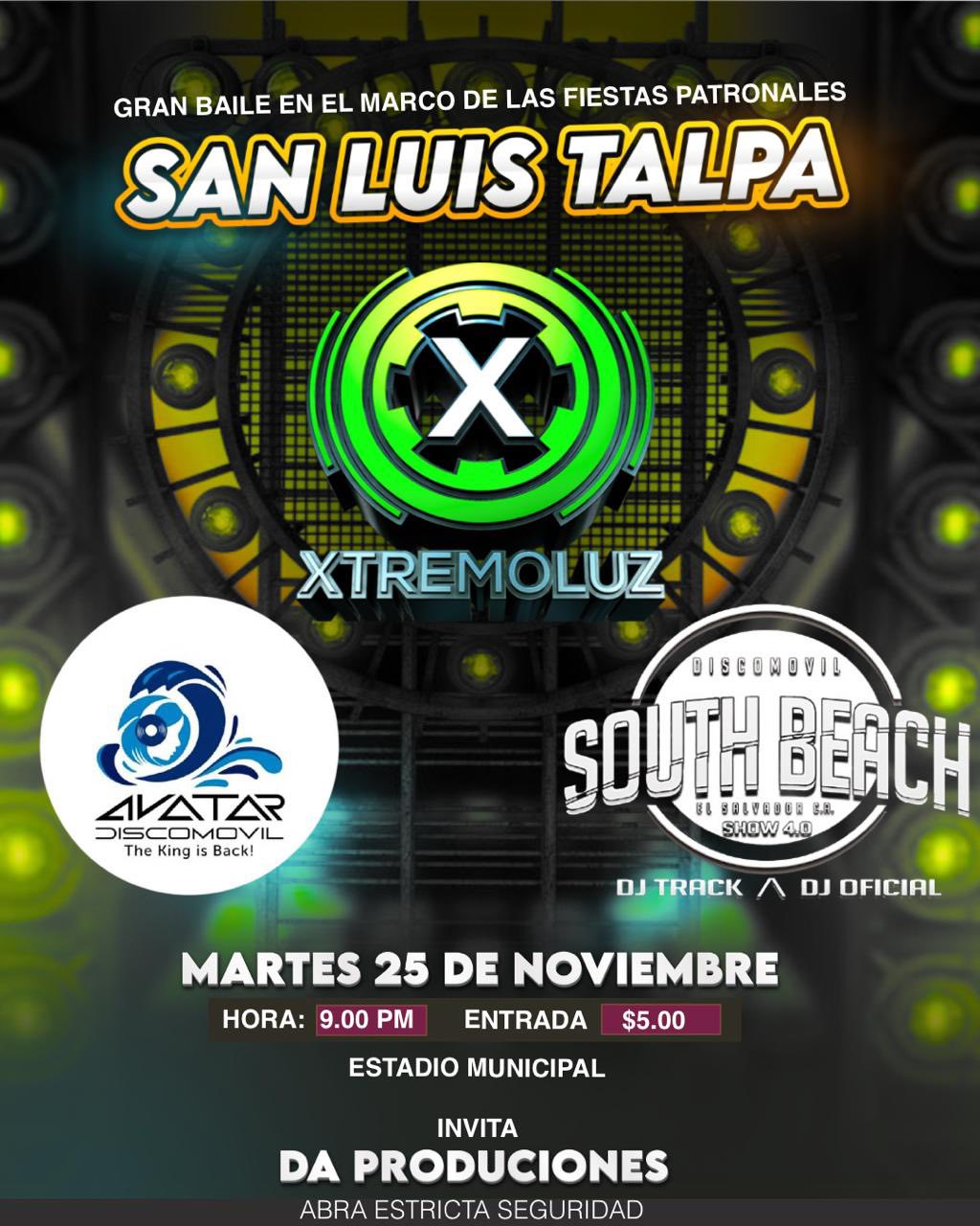 🎉 GRAN BAILE EN SAN LUIS TALPA 🎉