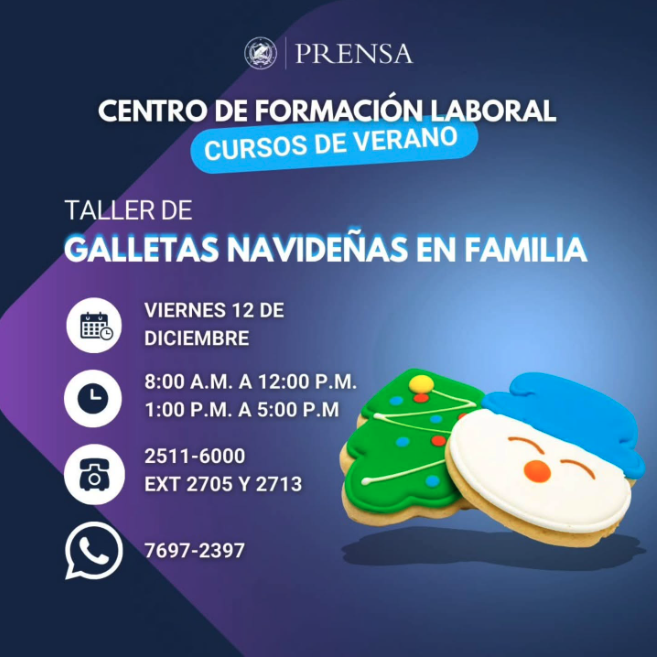 Taller de Galletas Navideñas en Familia 🍪