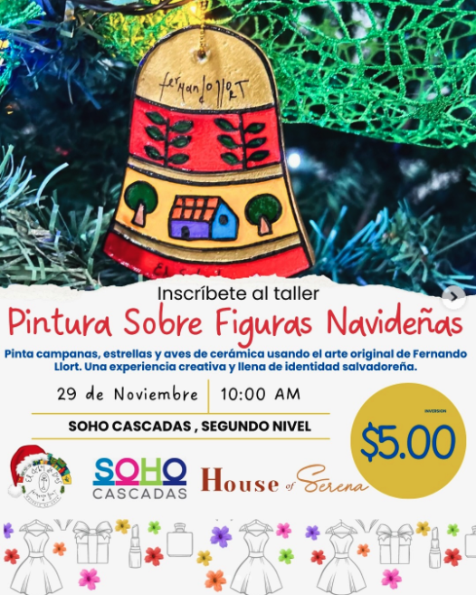 Taller de Pintura sobre Figuras Navideñas