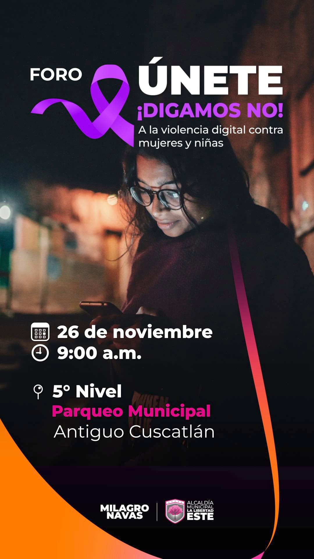🎗️ FORO ÚNETE: ¡DIGAMOS NO A LA VIOLENCIA DIGITAL! 💜
