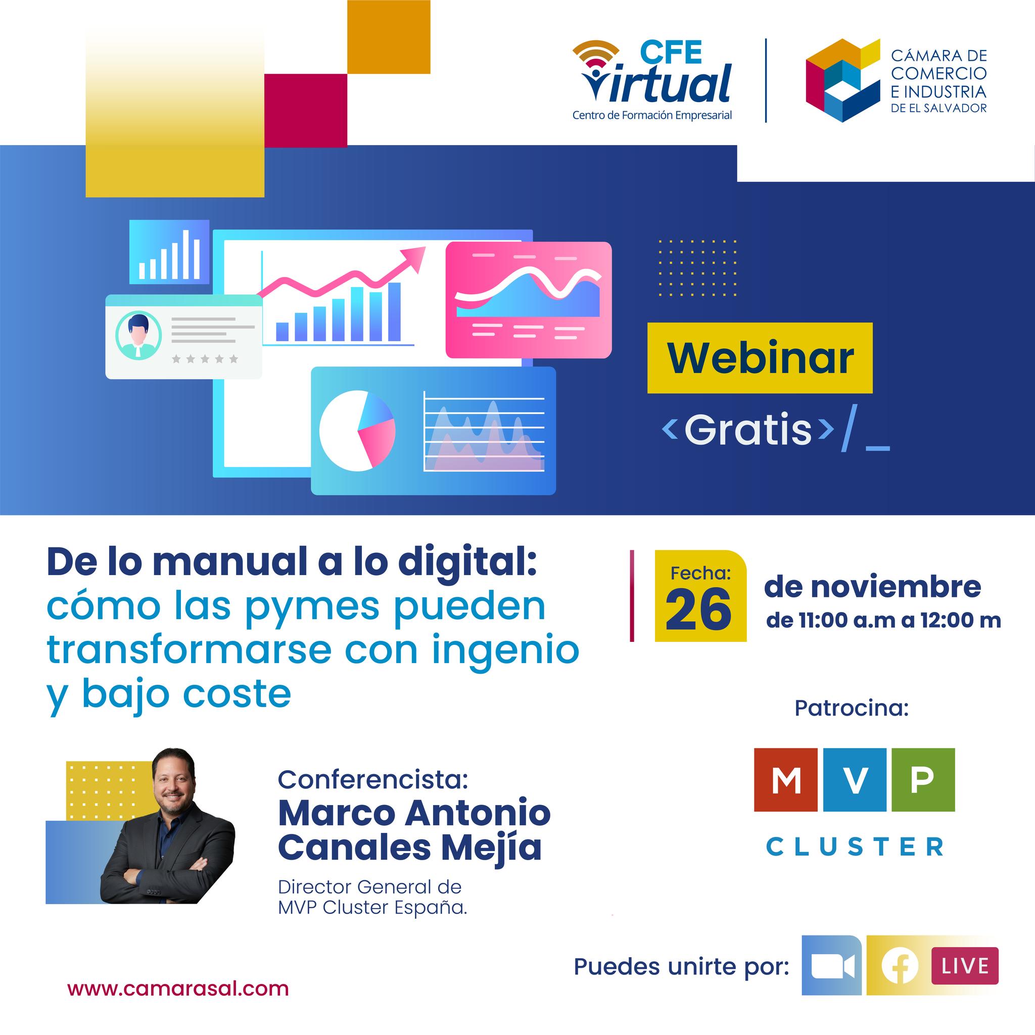🎓 Webinar gratuito: De lo manual a lo digital