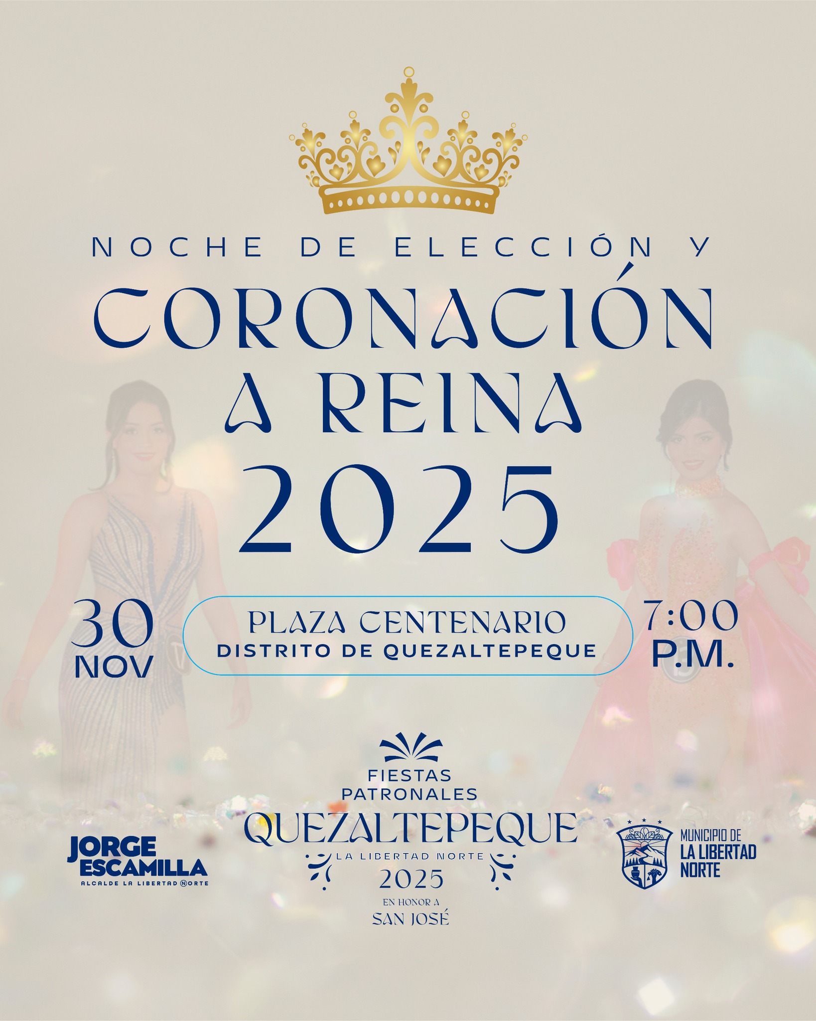 👑 Noche de Elección y Coronación a Reina 2025 👑