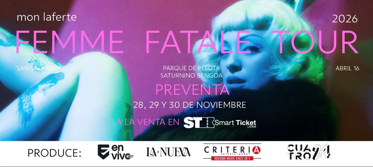 image of Concierto De Mon Laferte En El Salvador 2026