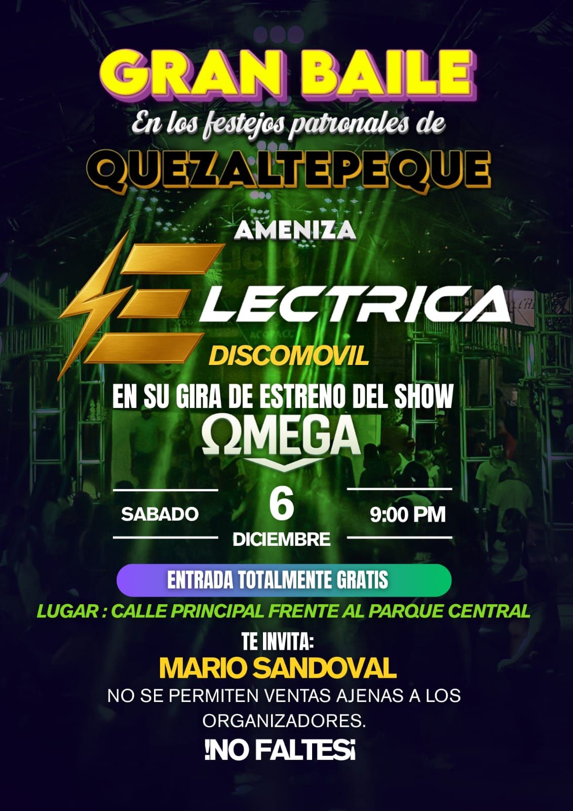 🎉 GRAN BAILE EN QUEZALTEPEQUE 🎉